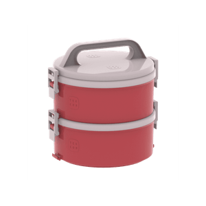 Marmita Dupla Tekcor 1,5L Vermelha SOPRANO