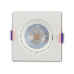 Spot Led de Embutir Quadrado 5W 6500K Bivolt DEMI