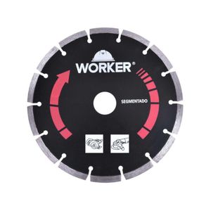 Disco de Corte Diamantado Segmentado 9" WORKER