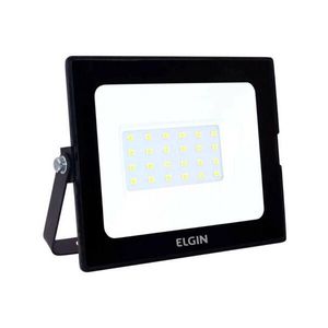 Refletor de Led 30W 6500K Bivolt Preto ELGIN