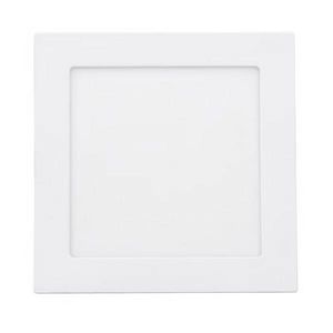 Plafon de Led de Sobrepor 24W Bivolt 6500K Quadrado Branco BRONZEARTE