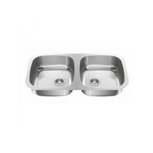 Cuba Dupla de Embutir Inox Polida 41x76cm N5 GHELPLUS