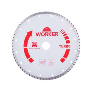 Disco de Corte Diamantado Turbo 9" WORKER