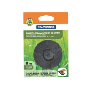 Carretel para aparador de grama com 1 fio de nylon 1,8mm Tramontina