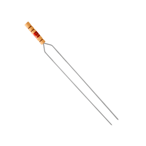 Espeto de aço duplo gaucho grill 85cm Grilazer