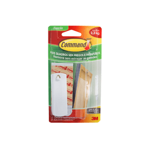 Suporte Adesivo para Quadros Branco COMMAND  3M