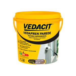 Vedapren Parede Branco 3,6L VEDACIT