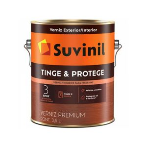 Verniz Tinge e Protege Mogno 3,6L SUVINIL