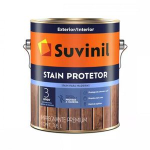 Verniz Premium Stain Impregnante 3,6L Incolor SUVINIL