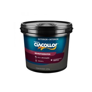 Textura Premium Cinza Arame 25Kg CIACOLLOR