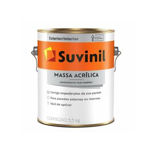 Massa Acrílica 5,5L SUVINIL