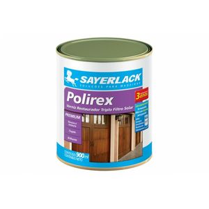 Verniz Brilhoso Polirex Mogno 900ml SAYERLACK