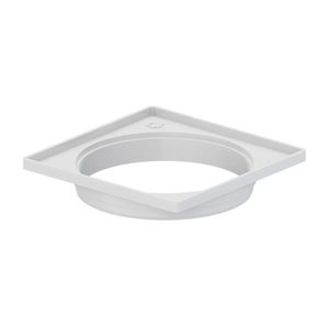 Porta Grelha Quadrada 150mm Branco TIGRE