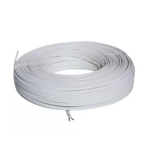 Fio Paralelo 2x1,5mm Rolo com 15m 300V Branco COBRECOM