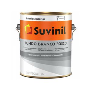 Fundo Preparador Fosco Branco 3,6L SUVINIL