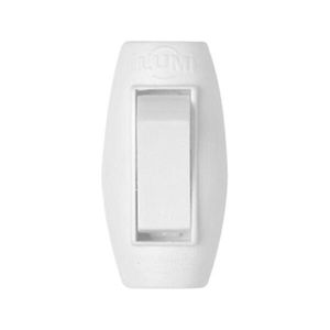 Interruptor Meio Cordão Branco 6A ILUMI