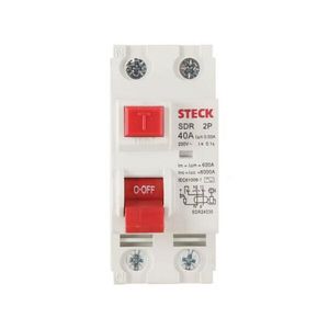 Dispositivo Interruptor DR 2P 30MA 40A STECK