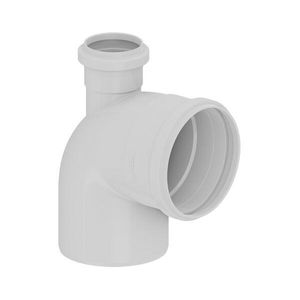 Joelho 90° com Visita para Esgoto 100x50mm TIGRE