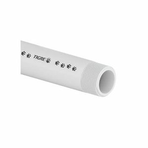 Tubo Roscável Branco 3/4" 6m TIGRE