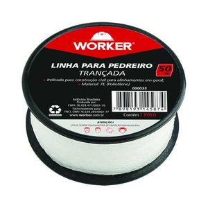 Linha para Pedreiro Trançada 50m WORKER