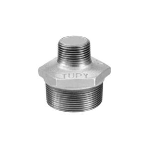 Niple duplo de Ferro 1/2 x 1/4" TUPY