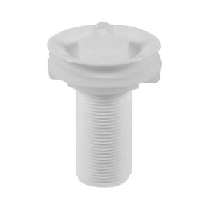 Válvula para Lavatório sem Ladrão e sem Unho 7/8" Branco ASTRA