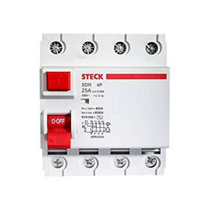 Dispositivo Interruptor DR 4P 30MA 25A STECK