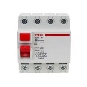 Dispositivo Interruptor DR 4P 30MA 40A STECK