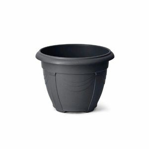 Vaso Redondo Romano N.2 30cm Preto NUTRIPLAN