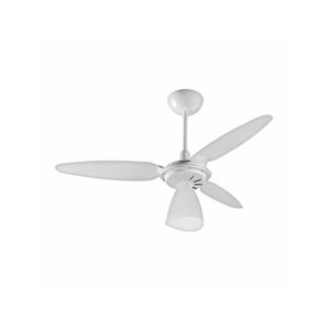 Ventilador de Teto Wind Light Branco com Lustre 127V VENTISOL