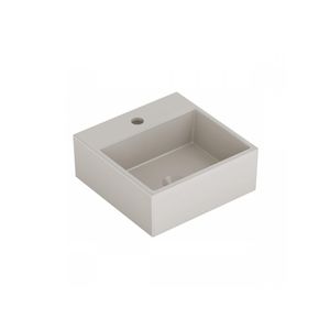 Cuba de Apoio Quadrada 35x35cm Loft Q6 Branco INCEPA