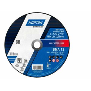 Disco de Corte Inox 7x1/16x71 NORTON