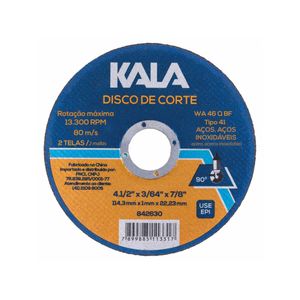 Disco de Corte Inox GR80 KALA