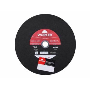 Disco de Corte para Aço 12x1/8x1" WORKER
