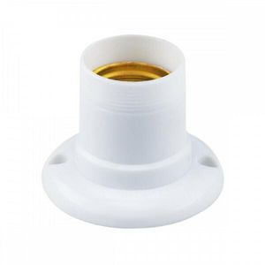 Soquete Fixo E27 Branco LIEGE