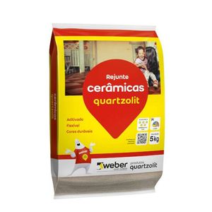 Rejunte Flex Interno/Externo 5Kg Caramelo QUARTZOLIT