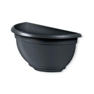 Vaso de Parede Mini 20cm Preto NUTRIPLAN