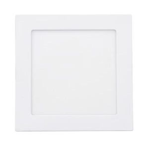 Plafon de Led de Sobrepor 12W Bivolt 6500K Quadrado Branco BRONZEARTE