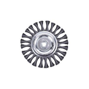 Escova de Aço Trançada Circular 7X1/2" WORKER