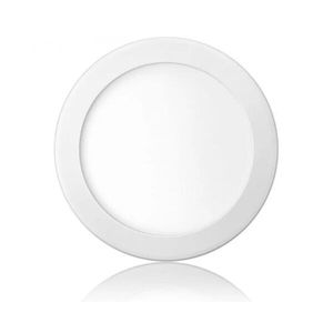 Plafon de Led de Embutir 12W Bivolt 3000K Redondo Branco ELGIN