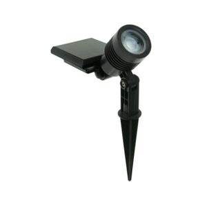Espeto Spot Solar Led 6000k 10LM Preto ECOFORCE