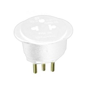 Adaptador Universal 2P+T Branco INTERNEED