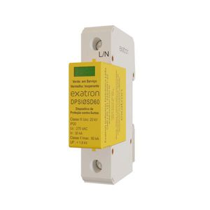 Dispositivo de Proteção contra Surtos DPS Bivolt 60KA EXATRON