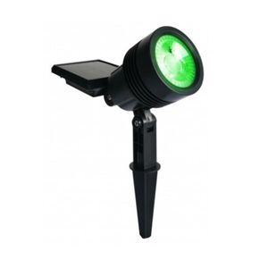 Espeto Spot Solar Led 20LM Preto ECOFORCE