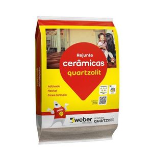 Rejunte Cerâmica Interno/Externo 1Kg Cortiça QUARTZOLIT