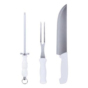 Kit Churrasco 3Pçs Branco KALA