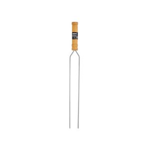 Espeto Duplo Cromado Prata 85cm GRILAZER