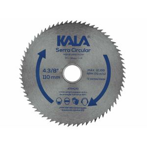 Disco de Serra Circular 4.3/8" KALA