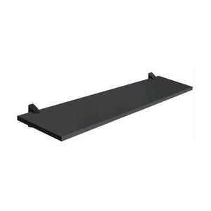 Prateleira com Suporte 20x100cm Vanguard Concept Preta PRAT-K