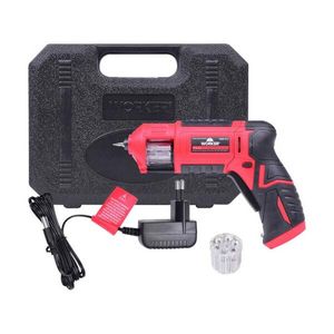 Parafusadeira Bateria 3,6V Kit 17 PÇS WORKER Bivolt